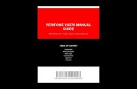 VeriFone Omni 5700 installation Guide